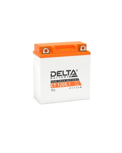 Delta CT 1205.1. Аккумулятор герметичный свинцово-кислотный стартерный. Delta в Ессентуках