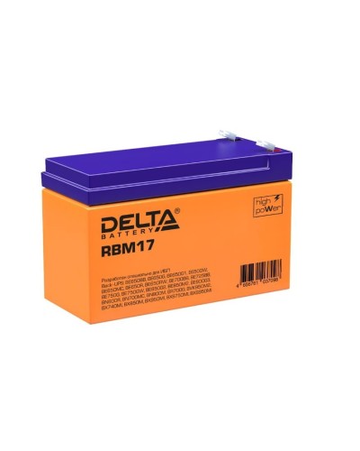 Delta RBM17. Аккумулятор для ИБП APC. Delta в Ессентуках