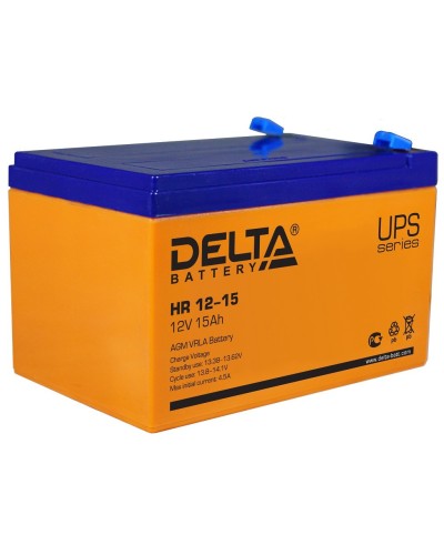 Delta HR 12-15. Аккумулятор герметичный свинцово-кислотный. Delta в Ессентуках