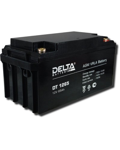 Delta DT 1265. Аккумулятор герметичный свинцово-кислотный. Delta в Ессентуках