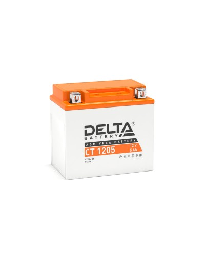 Delta CT 1205. Аккумулятор герметичный свинцово-кислотный стартерный. Delta в Ессентуках