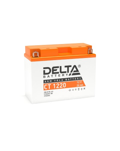 Delta CT 1220. Аккумулятор герметичный свинцово-кислотный стартерный. Delta в Ессентуках