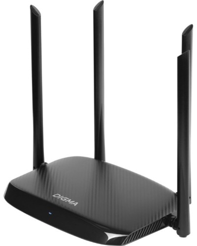 DWR-AC1202 AC1200 10/100/1000BASE-TX черный. Роутер беспроводной. Digma в Ессентуках
