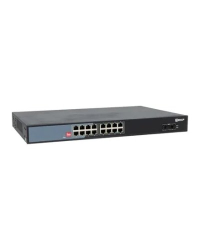 TSX-U-2GX/SFP-16GTP-R. Промышленный неуправляемый коммутатор. EKF в Ессентуках