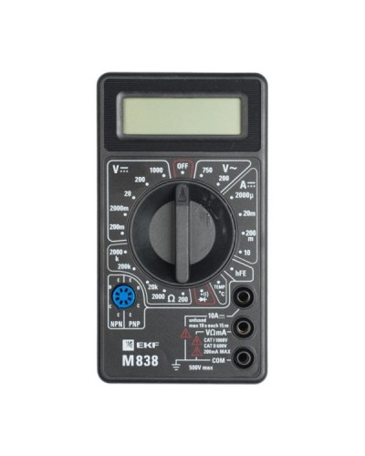 Мультиметр цифровой M838 Master (In-180701-bm838): Мультиметр цифровой в Ессентуках