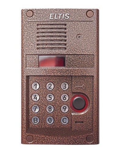 DP300-RDC24 (медь). Блок вызова домофона. ELTIS в Ессентуках