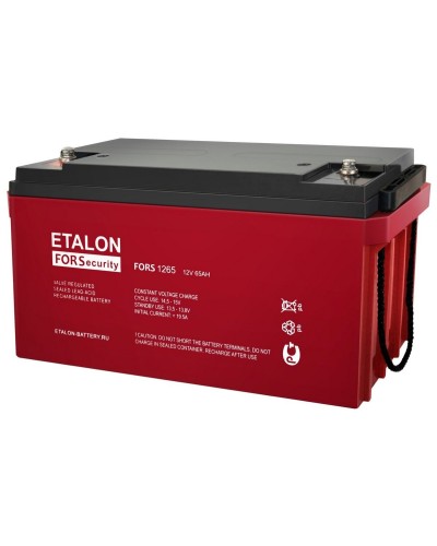ETALON FORS 1265. Аккумулятор герметичный свинцово-кислотный. ETALON в Ессентуках