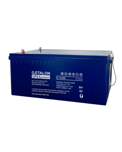 G.ETALON GL 12-200. Аккумулятор герметичный свинцово-кислотный. ETALON в Ессентуках