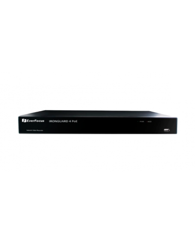 IRONGUARD 8 PoE. IP-видеорегистратор 8-канальный. EverFocus в Ессентуках