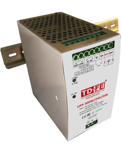 UPS 300W/24V/DIN. Источник вторичного электропитания резервированный. FARADAY в Ессентуках