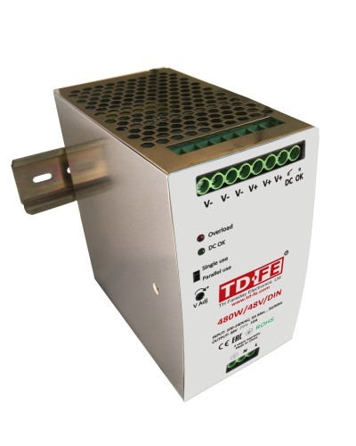480W/48V/DIN. Блок питания. FARADAY в Ессентуках