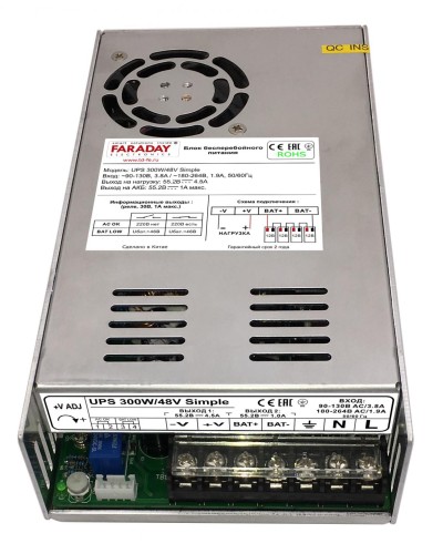 UPS 300W/48V Simple. Блок бесперебойного питания. FARADAY в Ессентуках
