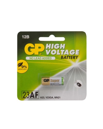 GP 23AF (GP 23AFRA-2F1), БЛИСТЕР. Высоковольтная батарейка 12В. GP Batteries в Ессентуках