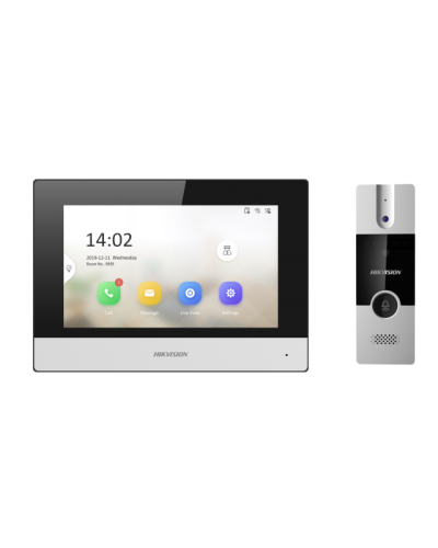 DS-KIS302-P. Комплект IP видеодомофона. Hikvision в Ессентуках