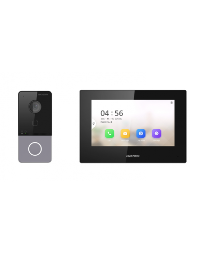 DS-KIS605-P(C). Комплект IP видеодомофона. Hikvision в Ессентуках