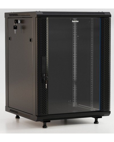 TWB-FC-1245-GP-RAL9004. Шкаф телекоммуникационный 19 настенный 12U. Hyperline в Ессентуках