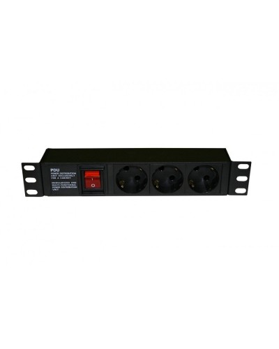 SHE10-3SH-S-IEC. Блок розеток 10. Hyperline в Ессентуках