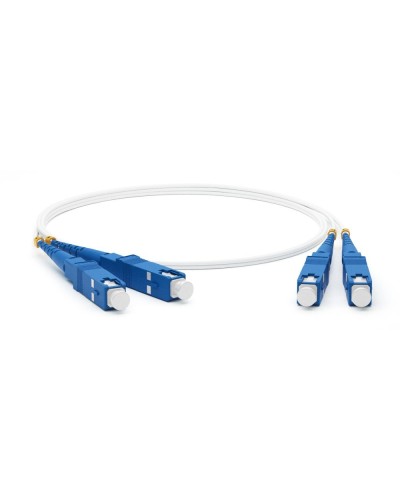 FC-D2-9A1-SC/UR-SC/UR-H-1M-LSZH-WH. Патч-корд волоконно-оптический SC-SC. Hyperline в Ессентуках