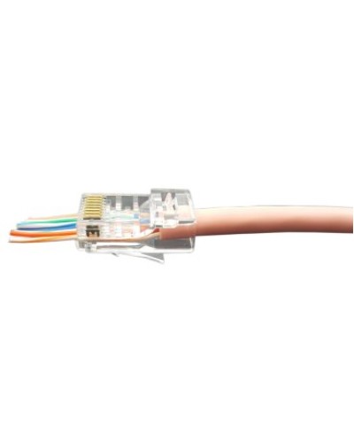 PLEZ-8P8C-U-C5-SH-100 (100 шт). Разъем RJ-45. Hyperline в Ессентуках