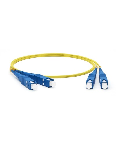 FC-D2-9-SC/UR-SC/UR-H-1M-LSZH-YL. Патч-корд волоконно-оптический. Hyperline в Ессентуках