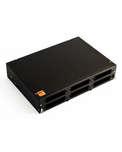 FO-19V-2U-6xSLT-W130H30-48UN-BK. Кросс оптический 19. Hyperline в Ессентуках