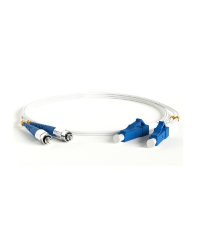FC-D2-9A1-FC/UR-LC/UR-H-1M-LSZH-WH. Патч-корд волоконно-оптический FC-LC. Hyperline в Ессентуках