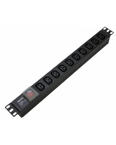 SHE19-10IEC-S-IEC. Блок розеток 19. Hyperline в Ессентуках