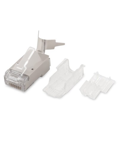 PLUG-8P8C-UV-C6A-SH-50 (50 шт). Разъем RJ-45. Hyperline в Ессентуках