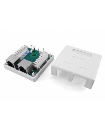 SB1-2-8P8C-C5e-SH-WH. Розетка RJ-45. Hyperline в Ессентуках