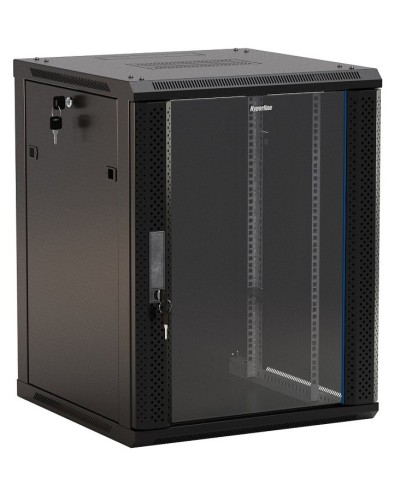 TWB-2745-GP-RAL9004. Шкаф телекоммуникационный 19 настенный 27U. Hyperline в Ессентуках