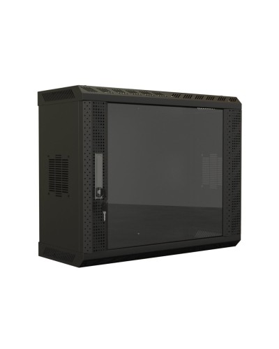 TWS-1225-GP-RAL9004. Шкаф телекоммуникационный 19 настенный 9U. Hyperline в Ессентуках