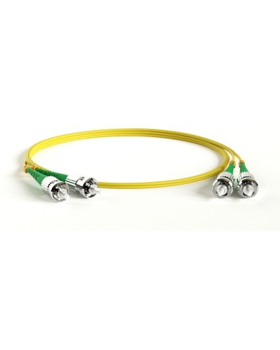 FC-D2-9-ST/AR-ST/AR-H-1M-LSZH-YL. Патч-корд волоконно-оптический ST-ST. Hyperline в Ессентуках