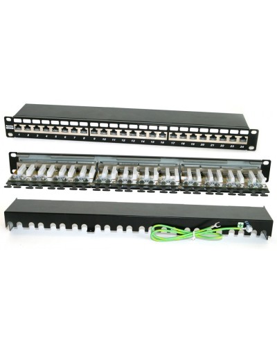 PP2-19-24-8P8C-C6A-SH-110D. Патч-панель 19. Hyperline в Ессентуках