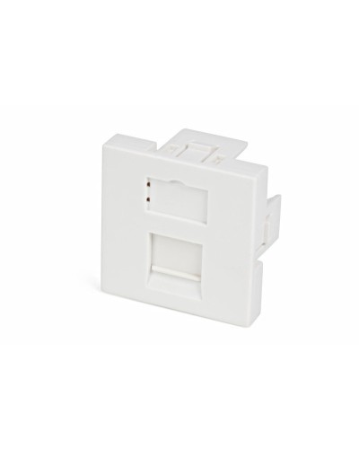 SIP2-1K-M45-45. Вставка 45х45 для 1 модуля формата Keystone Jack, со шторкой. Hyperline в Ессентуках