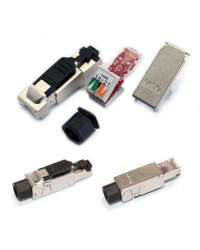 PLUF-8P8C-S-C6-SH. Разъем RJ-45. Hyperline в Ессентуках