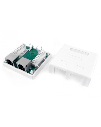 SB1-2-8P8C-C6-SH-WH. Розетка RJ-45. Hyperline в Ессентуках