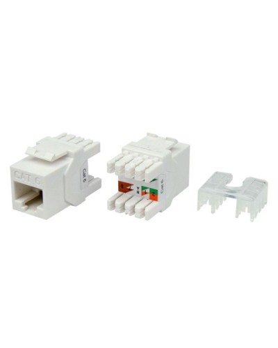 KJ8-8P8C-C6-180-WH. Вставка Keystone Jack RJ-45. Hyperline в Ессентуках