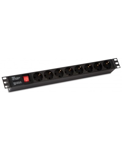 SHE19-8SH-S-IEC. Блок розеток 19. Hyperline в Ессентуках