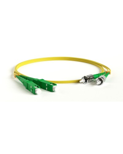 FC-D2-9-SC/AR-ST/AR-H-1M-LSZH-YL. Патч-корд волоконно-оптический ST-SC. Hyperline в Ессентуках