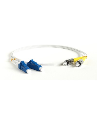 FC-D2-9A1-LC/UR-ST/UR-H-1M-LSZH-WH. Патч-корд волоконно-оптический ST-LC. Hyperline в Ессентуках