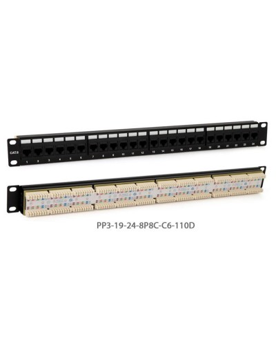 PP3-19-24-8P8C-C5E-110D. Патч-панель 19. Hyperline в Ессентуках