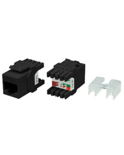 KJ8-8P8C-C5e-180-BK. Вставка Keystone Jack RJ-45. Hyperline в Ессентуках