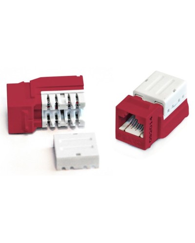KJNE-8P8C-C5e-90-RD. Вставка Keystone Jack RJ-45. Hyperline в Ессентуках