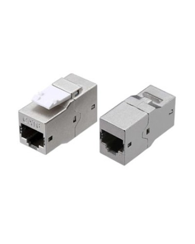 CA2-KJ-C6-SH-BK. Проходной адаптер. Hyperline в Ессентуках