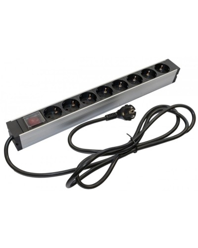 SHZ19-8SH-S-2.5EU. Блок розеток 19. Hyperline в Ессентуках