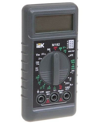 Мультиметр цифровой Compact M182 (TMD-1S-182). Мультиметр цифровой. IEK в Ессентуках