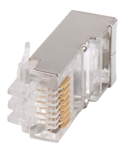 GENERICA Разъём RJ-45 FTP для кабеля кат. 5Е (20 шт) (CS3-1C5EF-G). Разъем RJ-45. IEK в Ессентуках