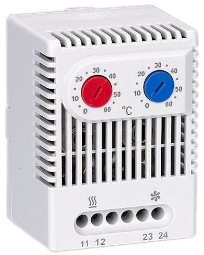 Термостат двухканальный от 0 до +60°C NO+NC (YCE-DTNO-NC-60). Термостат двухканальный. IEK в Ессентуках