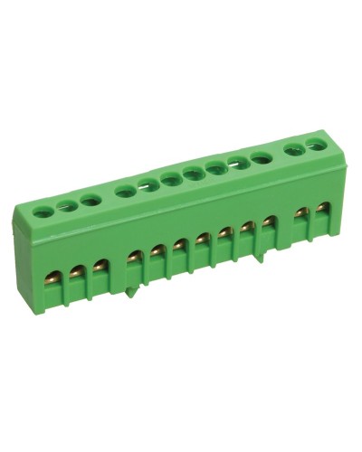 Шина PE земля ШНИ-6х9-10-К-З (YNN10-69-10KD-K06). Шина в корпусном изоляторе на DIN-рейку. IEK в Ессентуках