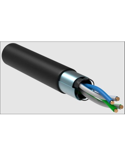 GENERICA U/UTP 5E 24AWG 2PR LDPE черный (BC3-C5E02-139-305-R-G). Кабель «витая пара» (LAN) для структурированных систем связи. IEK в Ессентуках